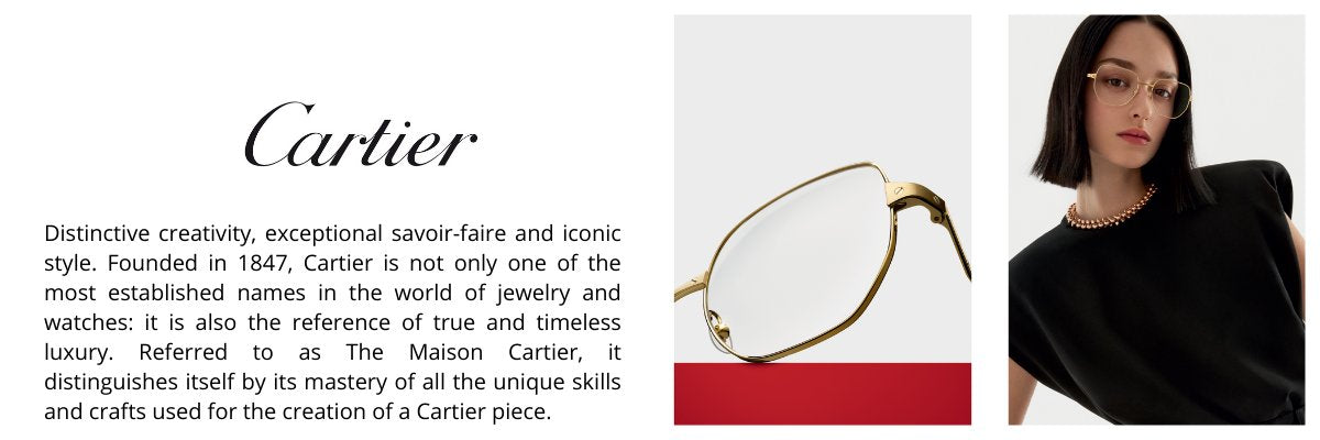 Cartier shop glasses used