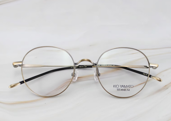 美品◇KIOYAMATO◇メタルフレーム◇KT-313◇53◻︎18◇定価3.7万 KIO YAMATO KT-553AU – Mott Optical Group