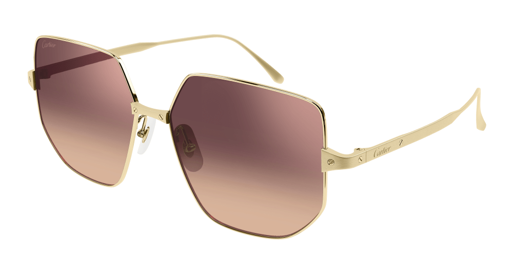 CARTIER シオメトリックオハサイスフレムサンクラス CT0327S 002 Cartier - CT0327S (002) – Good See Co.